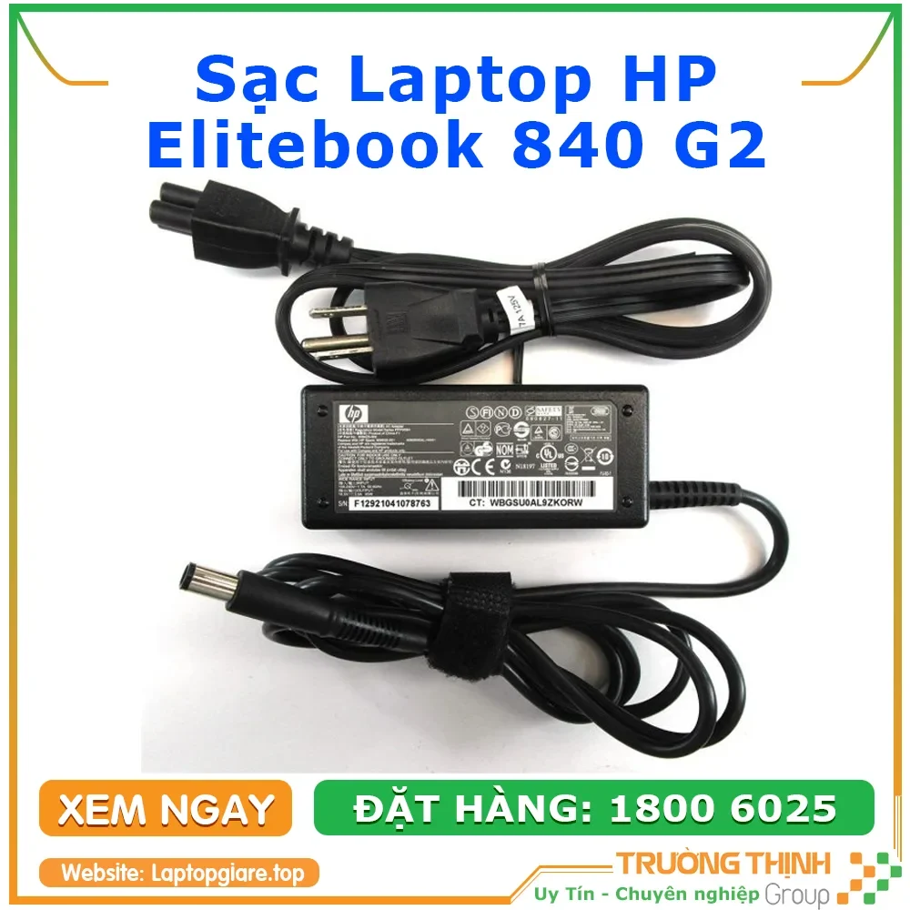 Ảnh tin Sạc Adapter Laptop Hp Elitebook 840 G2 Giá Rẻ