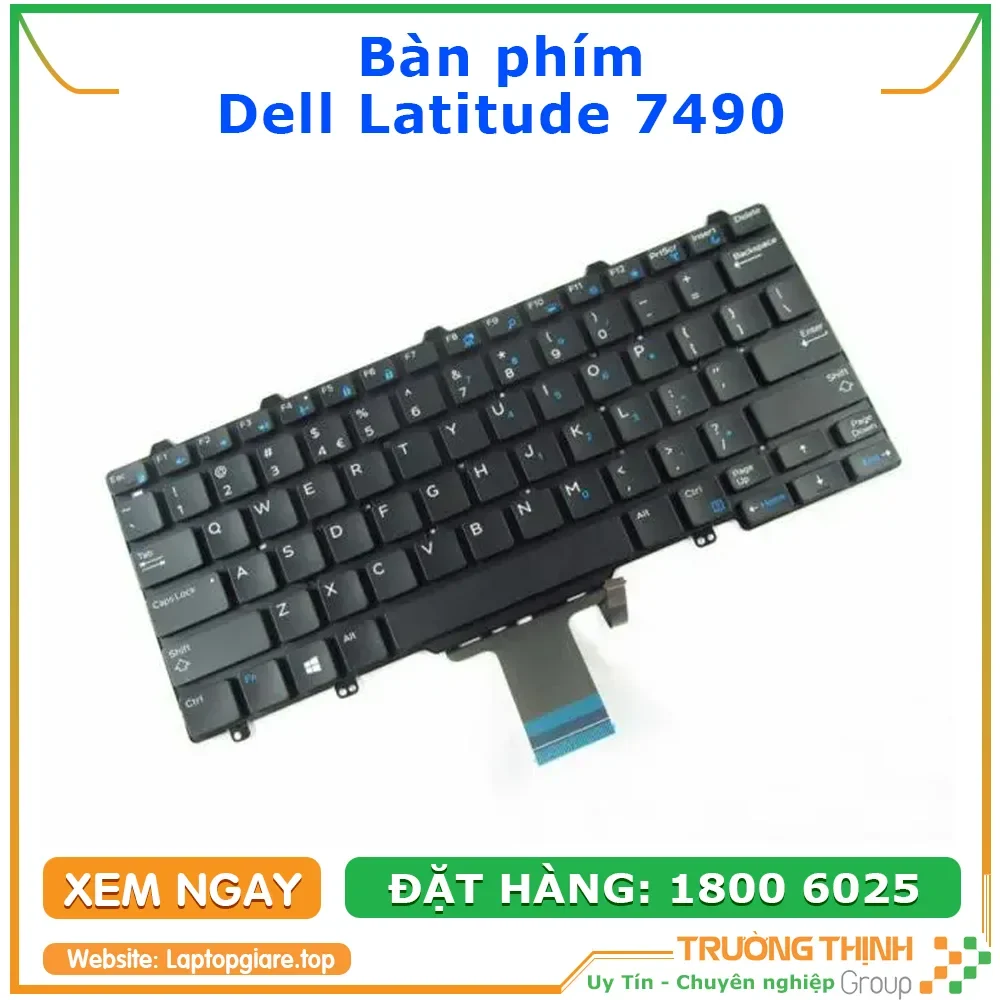 Ảnh tin Bàn Phím Laptop Dell Latitude 7490
