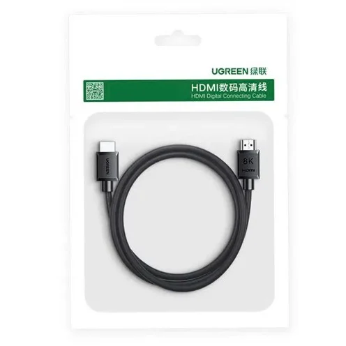 Ảnh tin Cáp HDMI 2.1 Ugreen 45431 | 1.5M, 8K@60Hz, 48Gbps, HDR, eARC, Đen