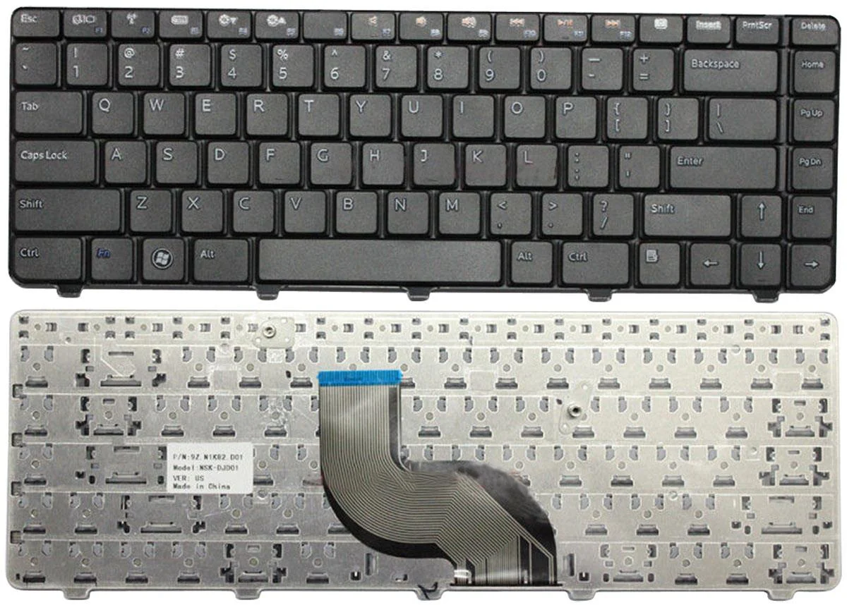 Ảnh tin Bàn phím laptop Dell Inspiron 13R N3010, 14R N4010, N4020, N4030, M4010, N5030, M5030 đen
