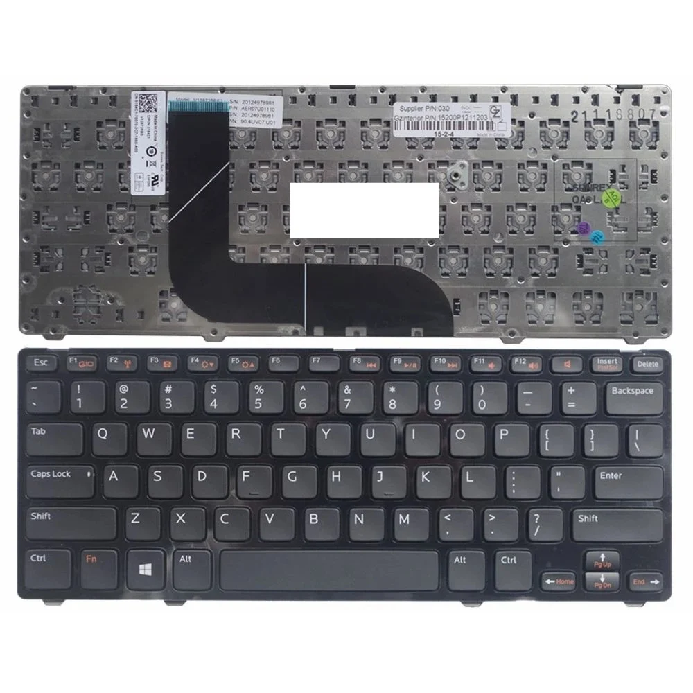Ảnh tin Bàn phím laptop Dell Inspiron 14Z-5423, 13Z-5323, 1618l, Vostro 3360 đen