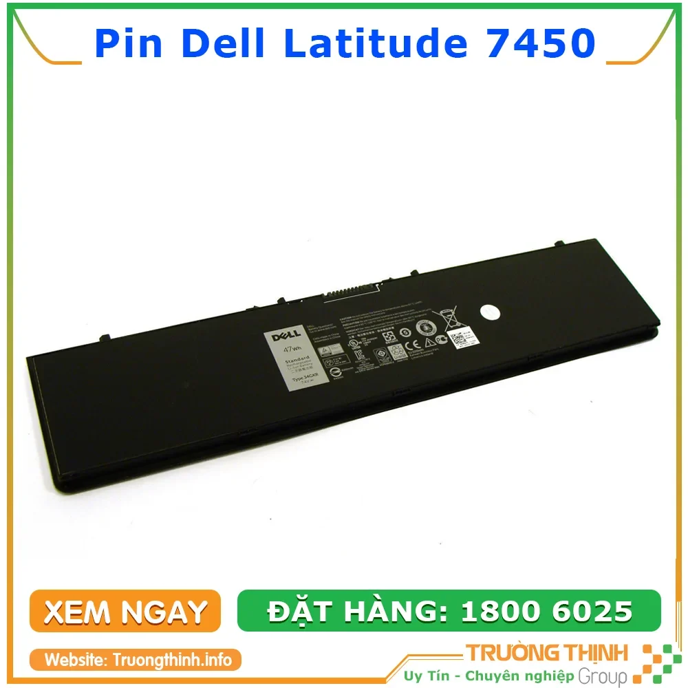 Ảnh tin Pin Laptop Dell Latitude 7450