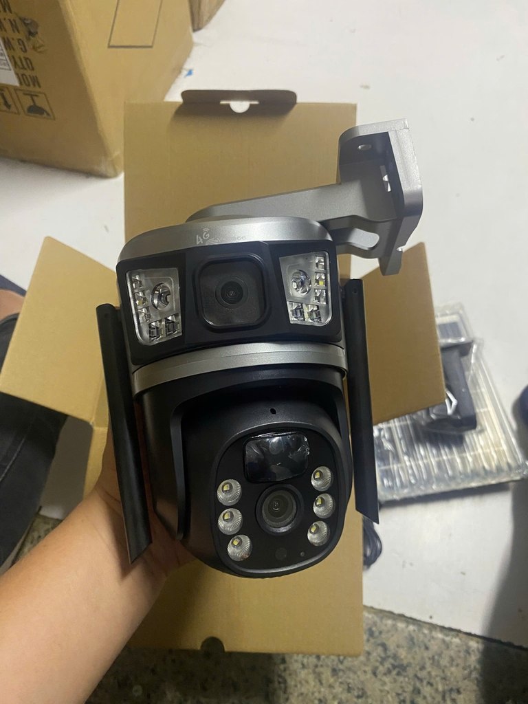 Ảnh tin Camera Năng Lượng Mặt Trời 2 Mắt YOOSEE YS200 Dùng SIM 4G