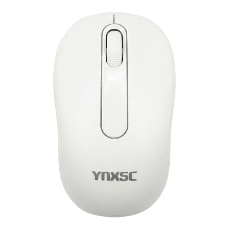Ảnh tin Chuột Gaming Ynxsc W108G White | Không dây 2.4G, 1600 DPI, Ergonomic, Trắng