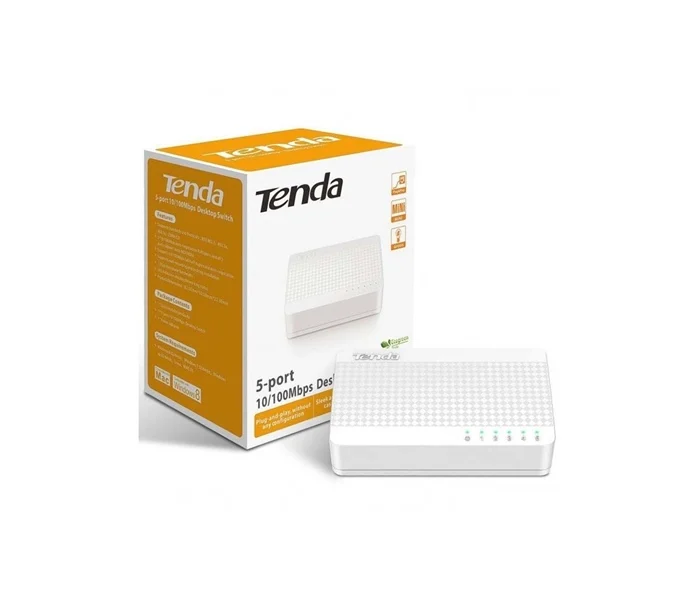 Ảnh tin Switch 5 Port Tenda 10/100Mb S105 Chính Hãng