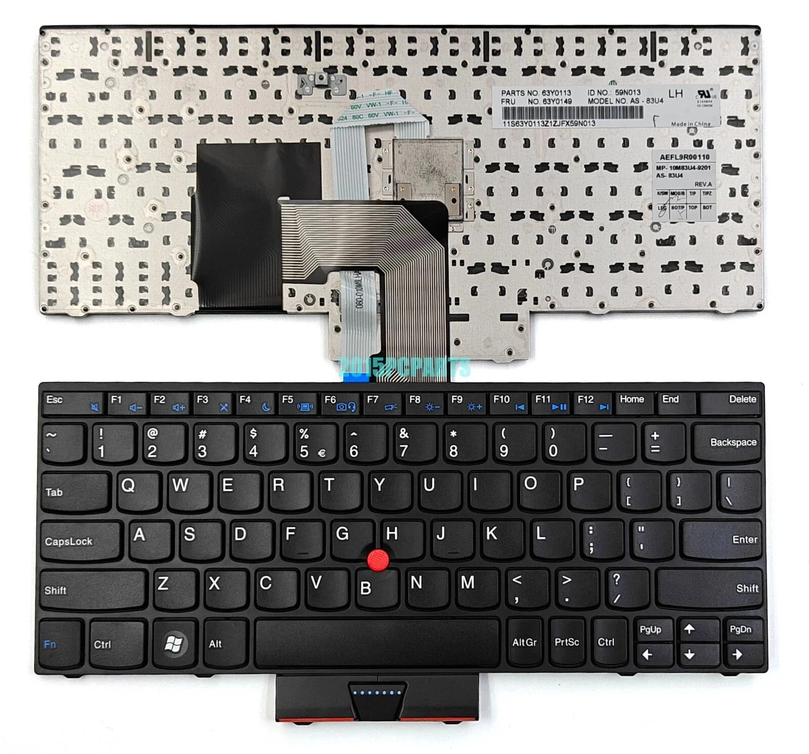 Ảnh tin Bàn phím laptop Lenovo Thinkpad X121, X130, X131, X140, Edge E120, E125, E220, S220 (RENEW, BH 6TH)