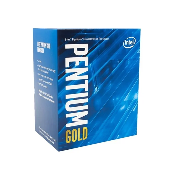 Ảnh tin CPU INTEL PENTIUM GOLD G6400 (4.00GHZ, 2 NHÂN 4 LUỒNG, 4MB CACHE, 58W) - SOCKET 1200 TRAY