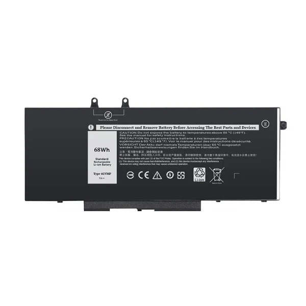 Ảnh tin Pin Dell Latitude 5400 5410 5500 7400 Precision 3540 68Wh (4GVMP) Thế hệ 8 trở lên