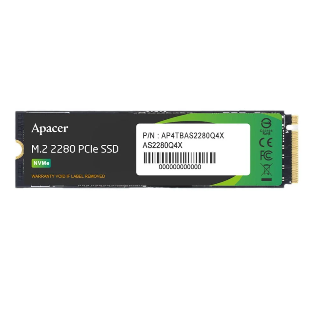 Ảnh tin Ổ cứng SSD Apacer AS2280Q4X 1TB (AP1TBAS2280Q4X-1) | PCIe Gen4 x4 NVMe, M.2 2280