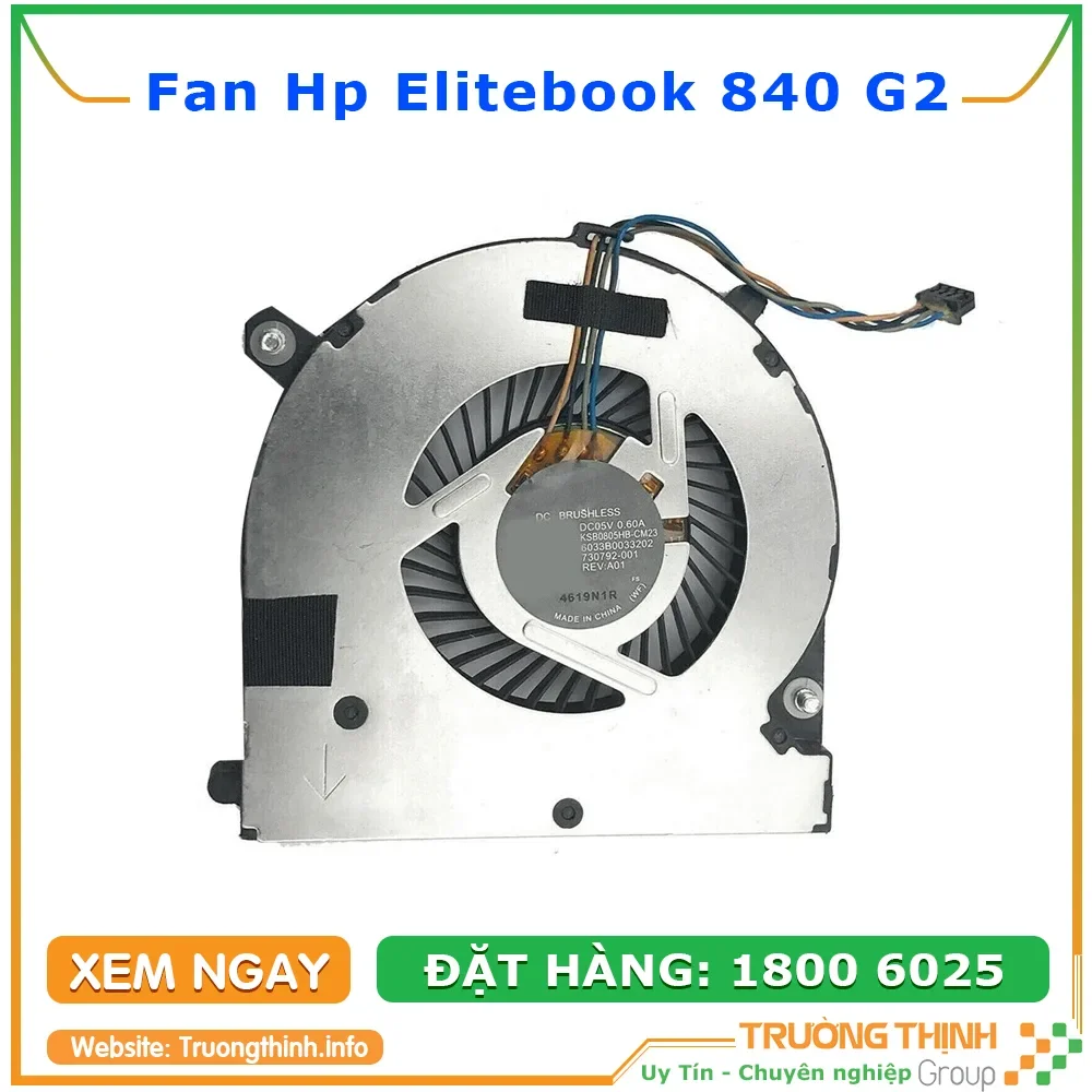 Ảnh tin Fan Quạt Laptop Hp Elitebook 840 G2