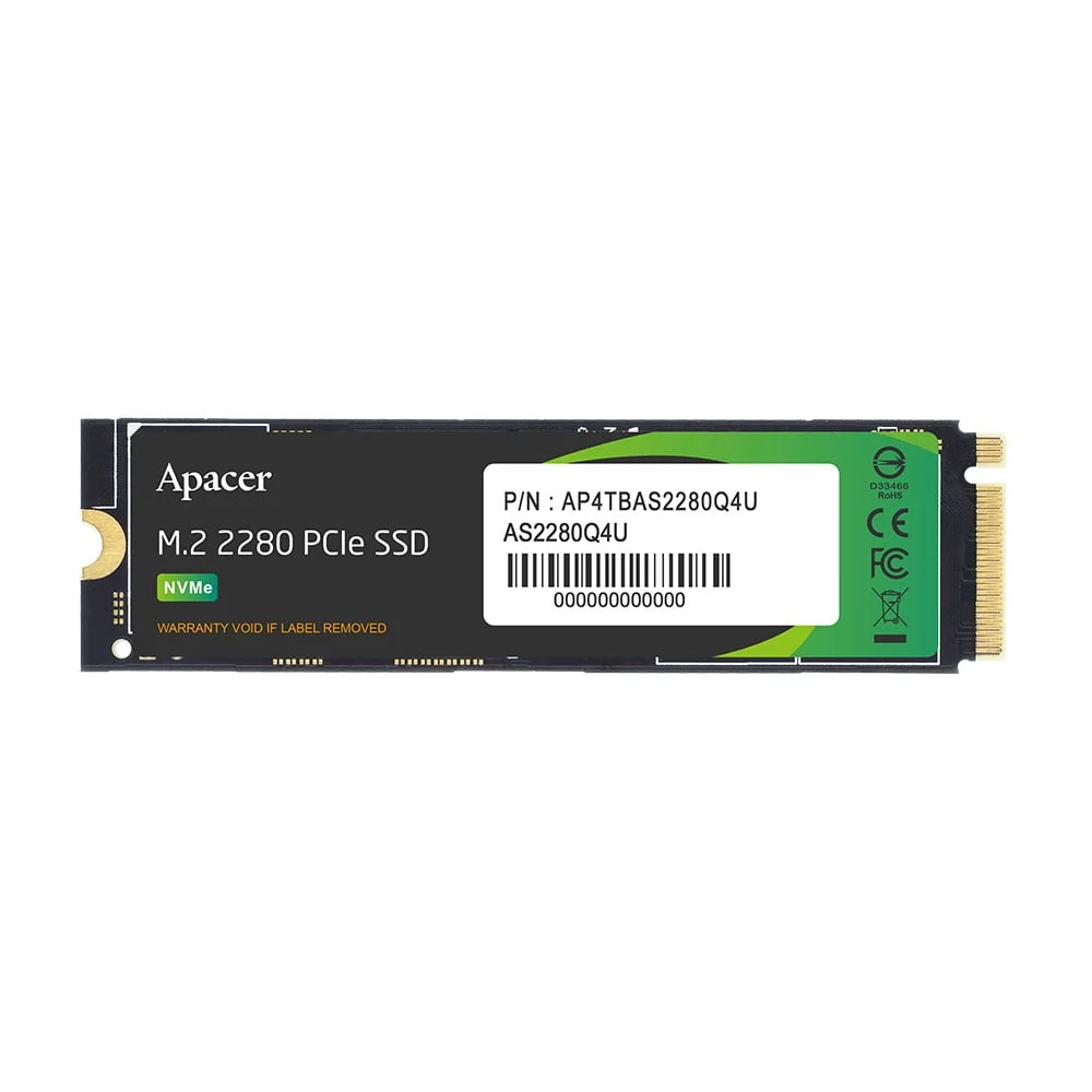 Ảnh tin Ổ cứng SSD Apacer AS2280Q4U 1TB (AP1TBAS2280Q4U-1) | PCIe Gen4 x4 NVMe, M.2 2280