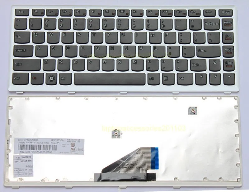 Ảnh tin Bàn phím laptop Lenovo Ideapad U310, U310-ITH, U310-IFI
