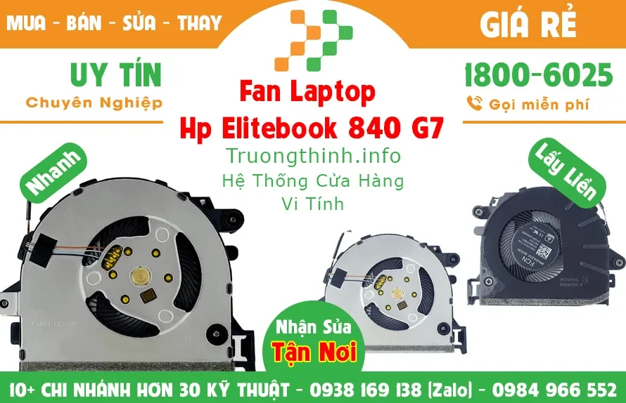 Ảnh tin Fan Quạt Laptop Hp Elitebook 840 G7
