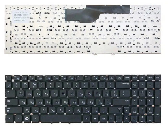 Ảnh tin Bàn phím laptop Samsung NP300E5, NP300E5E, NP300V5A, NT300E5C, NT355V5C (có phím số)