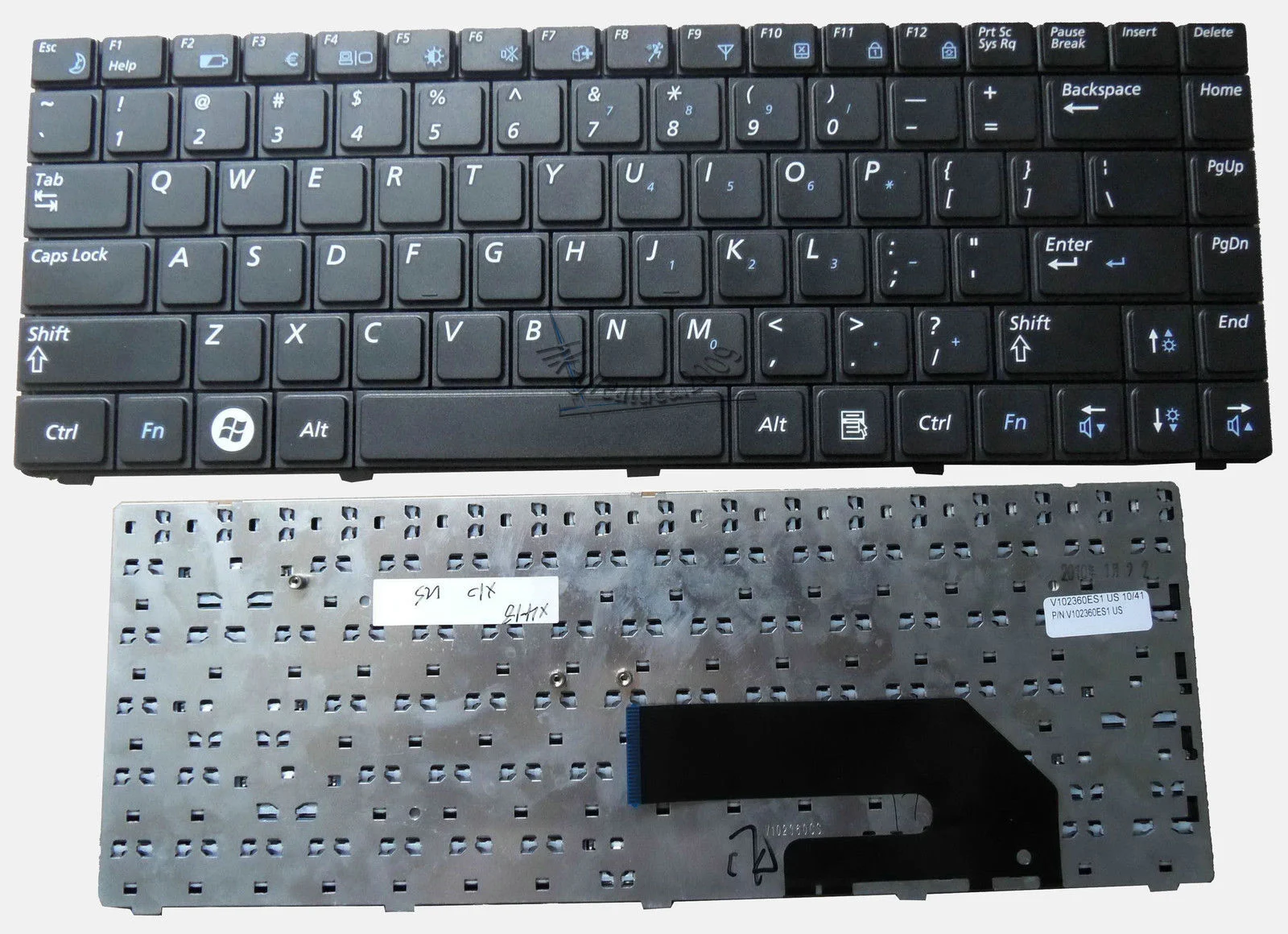 Ảnh tin Bàn phím laptop Samsung X418, X420, NP-X418, NP-X420 (Đen, Renew, BH 6TH)