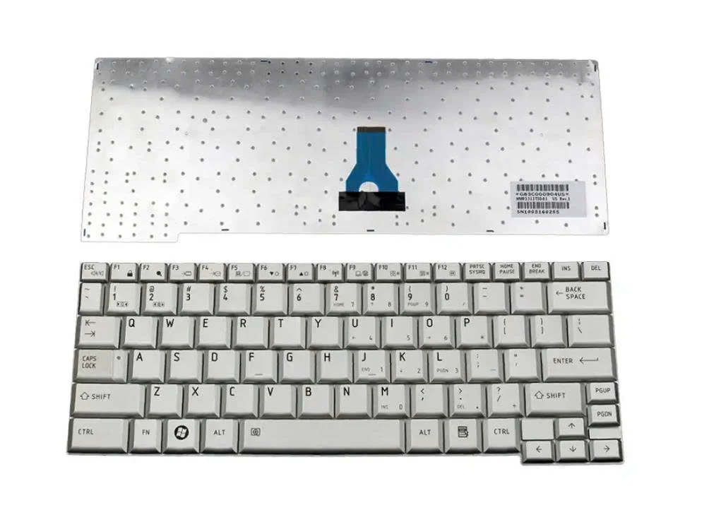 Ảnh tin Bàn phím laptop Toshiba R500 BẠC – Toshiba Portege R500, R501, R600, R603