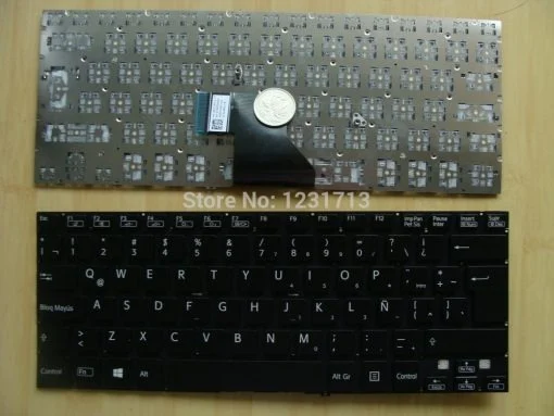 Ảnh tin Bàn phím laptop Sony Vaio SVF14E, SVF142, SVF143 – SVF14A SVF142 ĐEN