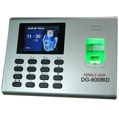 Ảnh tin Máy chấm công vân tay, thẻ cảm ứng RONALD JACK DG-600BID