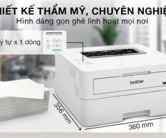 Máy in laser đen trắng Brother HL-B2100D (A4/A5/ Đảo mặt/ USB) - Hàng Chính Hãng Bh 12 tháng