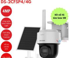 Camera IP Solar 4G 4MP Hikvision DS-2CFSP4/4G