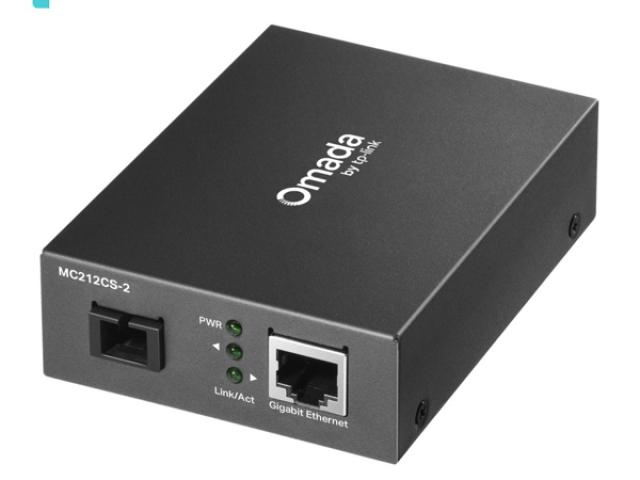Media Converter quang 2KM TP-Link Omada Gigabit WDM MC211CS-2