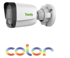 Camera Tiandy IP Full Color Bullet 2MP TC-C321N 1ANB-28 2.0MP