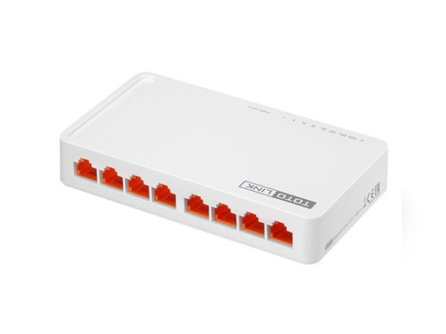 Switch 8 Port 10/100/1000Mbps Totolink S808G