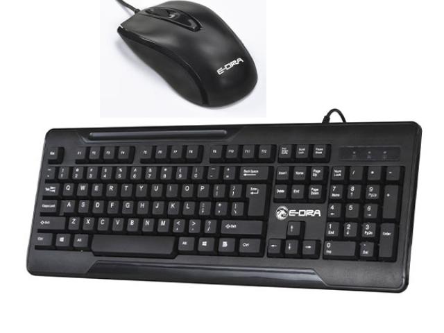 Combo phím chuột E-Dra văn phòng cao cấp ( EM601v2 + EK501 )