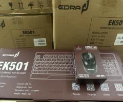 Combo phím chuột E-Dra văn phòng cao cấp ( EM601v2 + EK501 )