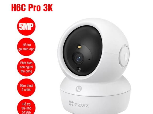 Camera WiFi quay quét EZVIZ H6C Pro 3K 5MP
