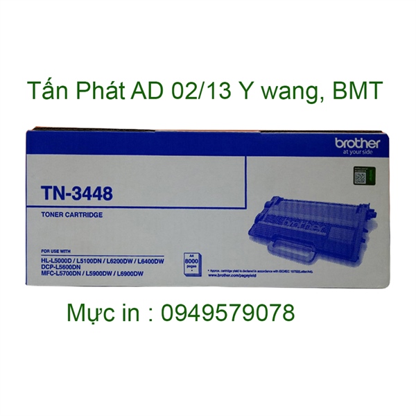 Ảnh tin Hộp mực 3448 – Phù hợp cho máy in