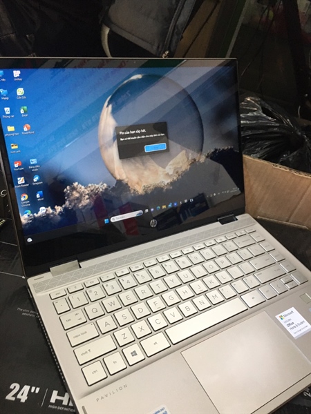 Ảnh tin hp pavilion x360 i5 1035g1, ram pc4 8gb, ssd nvme 512gb