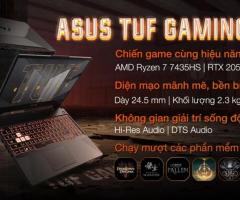 Laptop Asus TUF Gaming A15 FA506NFR - HN113W (R7 7435HS, 16GB, 512GB, RTX 2050 4GB, Full HD 144Hz, W