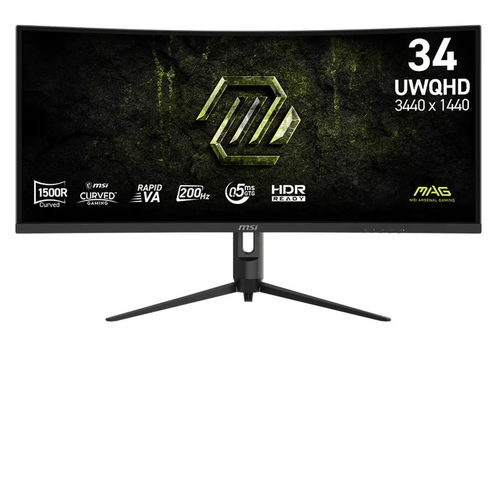Ảnh tin Màn hình Gaming 2K MSI MAG 342CQRF E20 | 34 inch, UWQHD, Rapid VA, 200Hz, 0.5ms, Cong 1500R