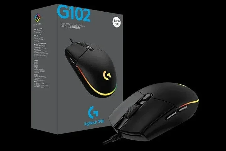 Ảnh tin Chuột Logitech G102 Gen2 Lightync Gaming - đen