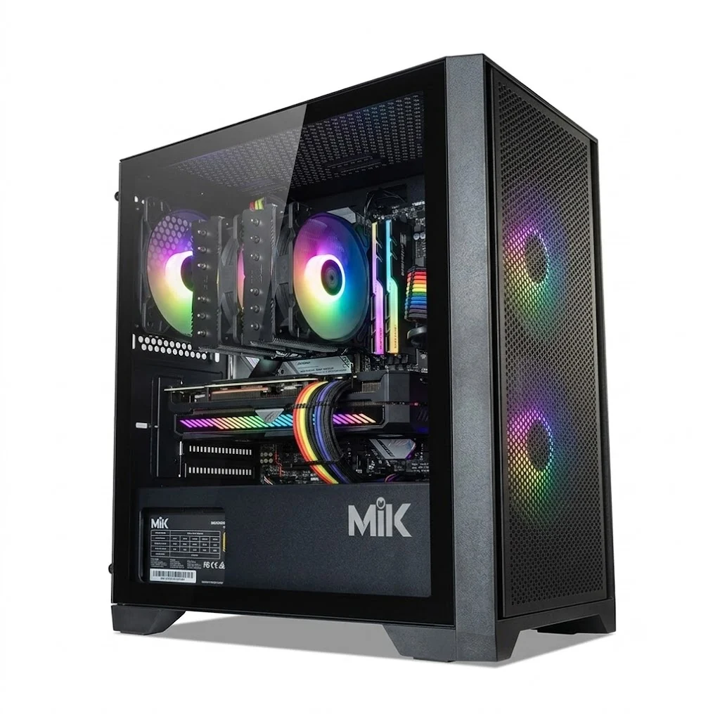 Ảnh tin PC Gaming Skyclaw AMD D 7600 | Ryzen 5 5600X, RAM 16GB, SSD 512GB, RX 7600