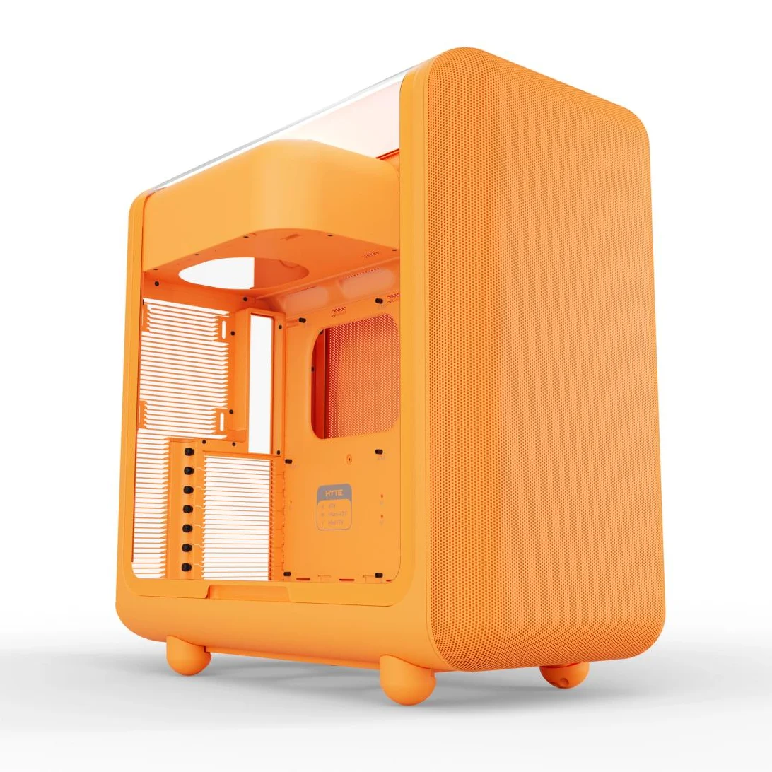Ảnh tin Thùng máy HYTE X50 Astral Orange (Chưa kèm Fan) | Mid-Tower, E-ATX, Kính cường lực, Cam