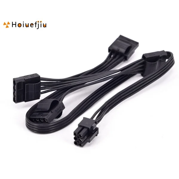 Ảnh tin Dây Cáp Nguồn 6pin Sang 4 Sata Dành Cho Corsair Rm1000X
