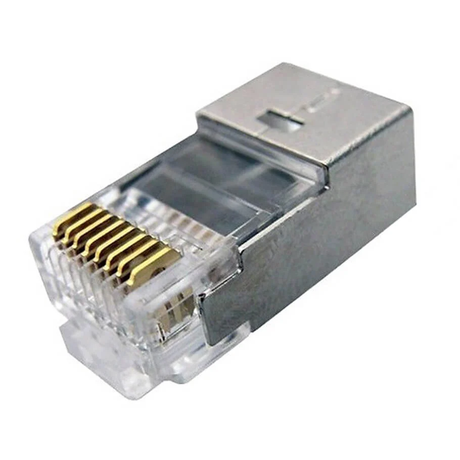 Ảnh tin Đầu mạng RJ45 chống nhiễu Golden Japan Cat6 FTP (100 Cái/Hộp)