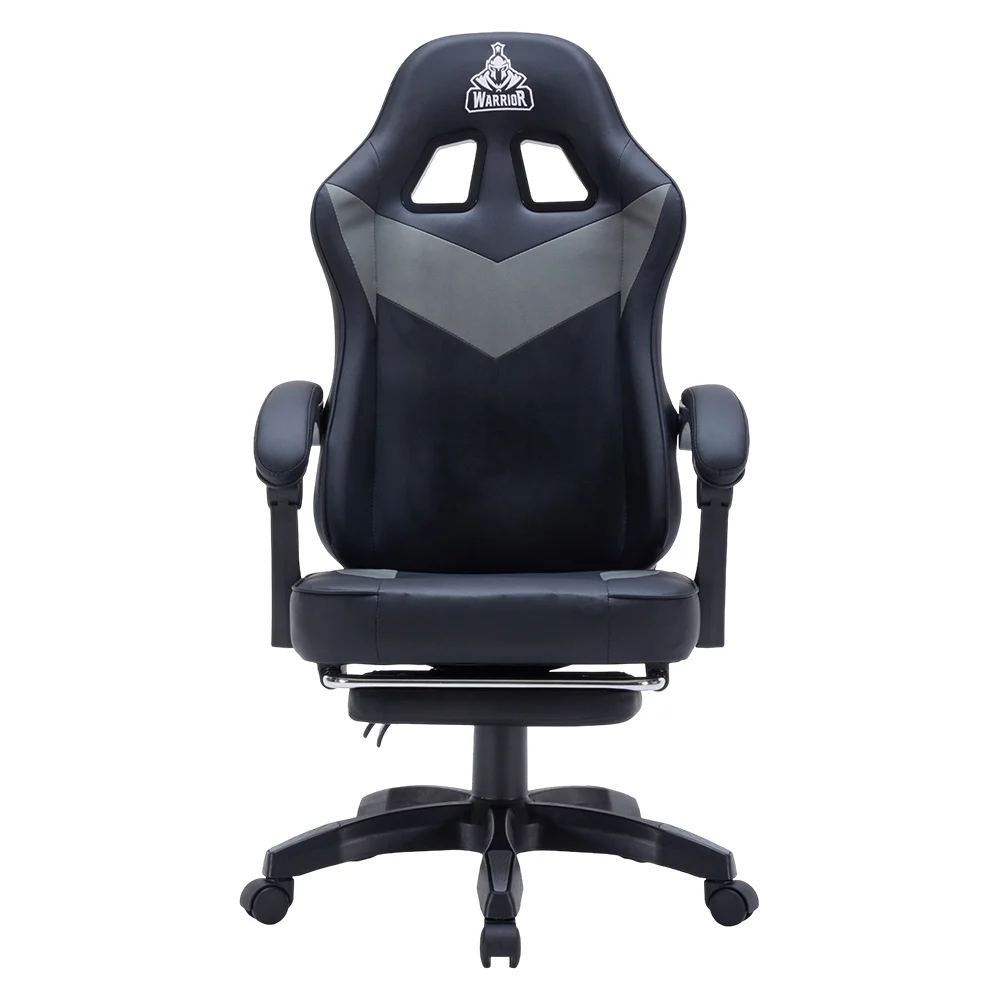 Ảnh tin Ghế Warrior Gaming Raider Series WGC210 - Black / Gray | Kê chân, Tay ghế linh hoạt, Foam nguyên…