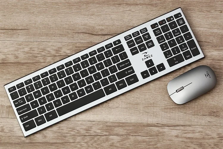 Ảnh tin Phím Chuột Không Dây Zadez ZMK-530 ( 1 Chíp Usb )