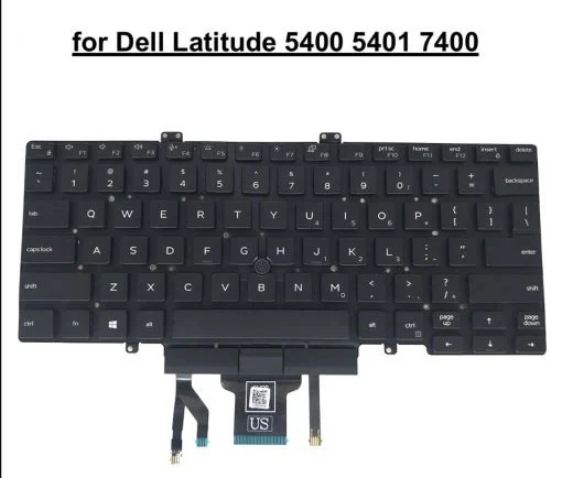Ảnh tin Bàn phím laptop dell latitude 5400 5401 7400 led ( 7400 )