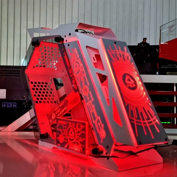 Ảnh tin Thùng Case Máy tính VSP E-ROG ES1 Gaming (No FAN) (ĐEN)