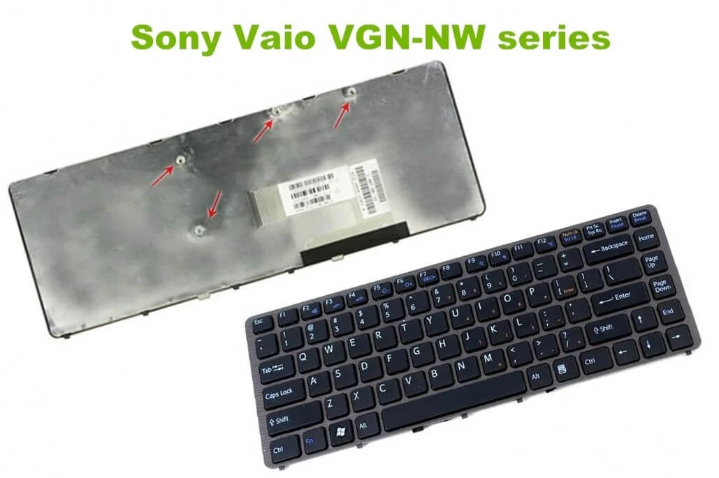 Ảnh tin Bàn phím laptop Sony Vaio VGN-NW, VGN-NW11S, VGN-NW21MF, VGN-NW240F, VGN-NW250F, VGN-NW270F…