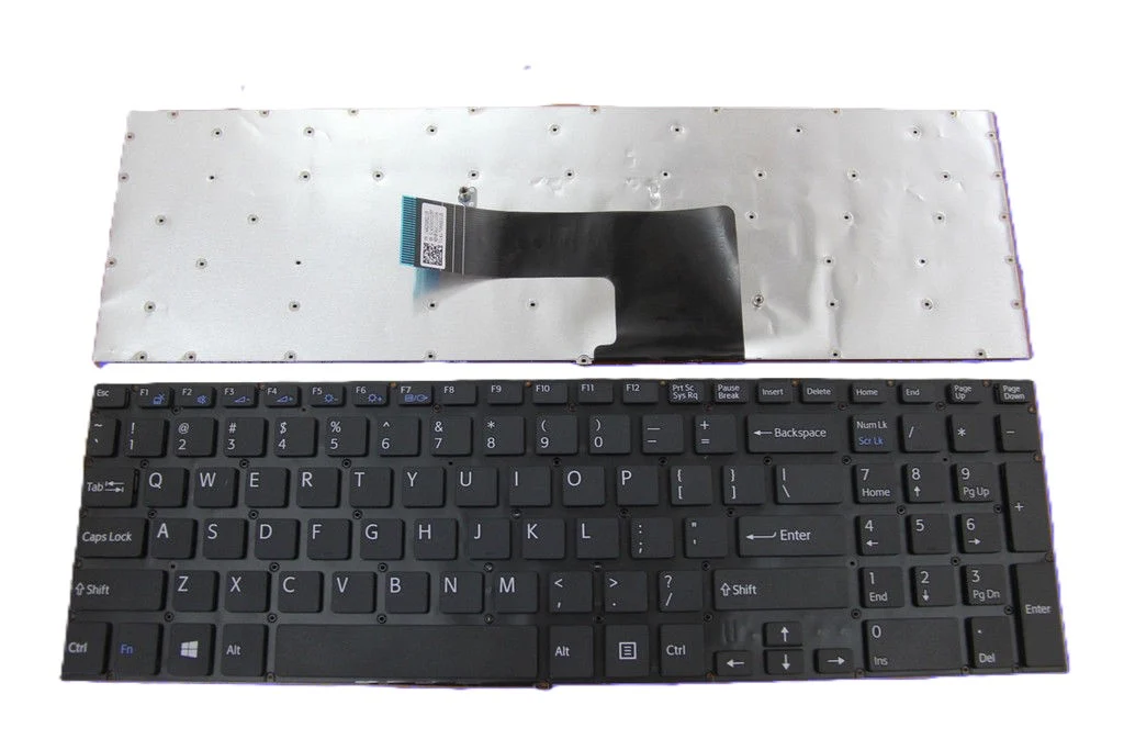 Ảnh tin Bàn phím laptop Sony Vaio SVF151, SVF152, SVF153 (Đen, cáp cong)