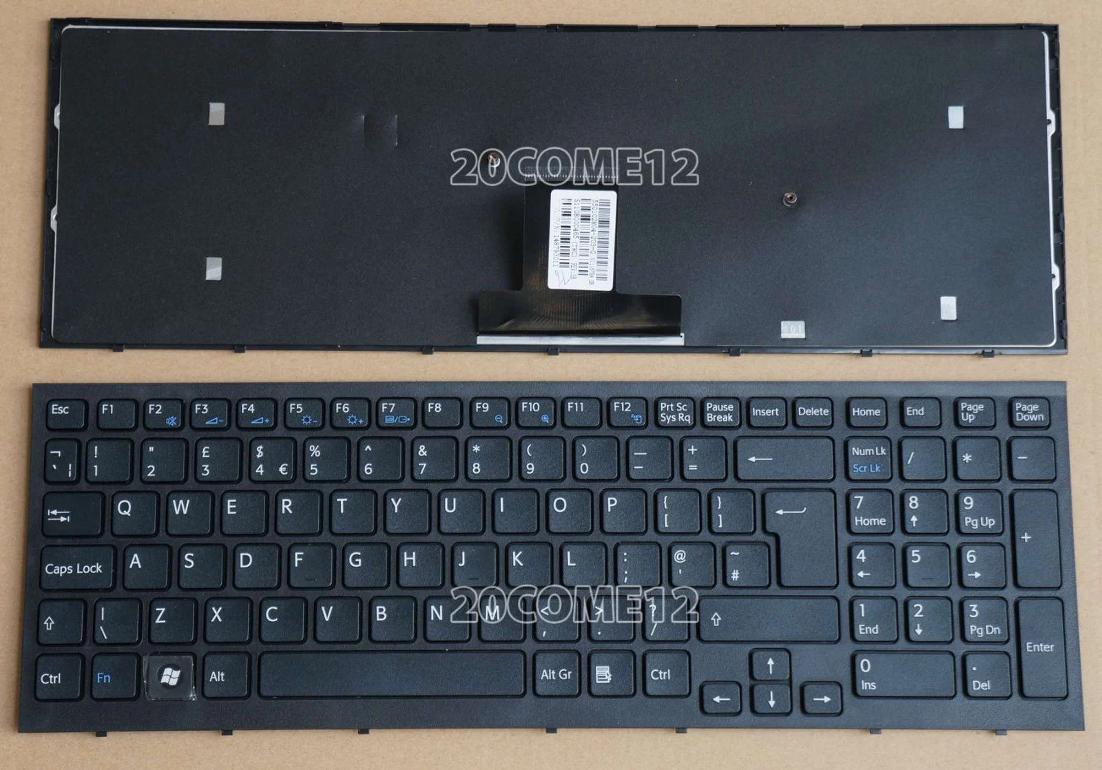 Ảnh tin Phím laptop sony VPC-EB Đen