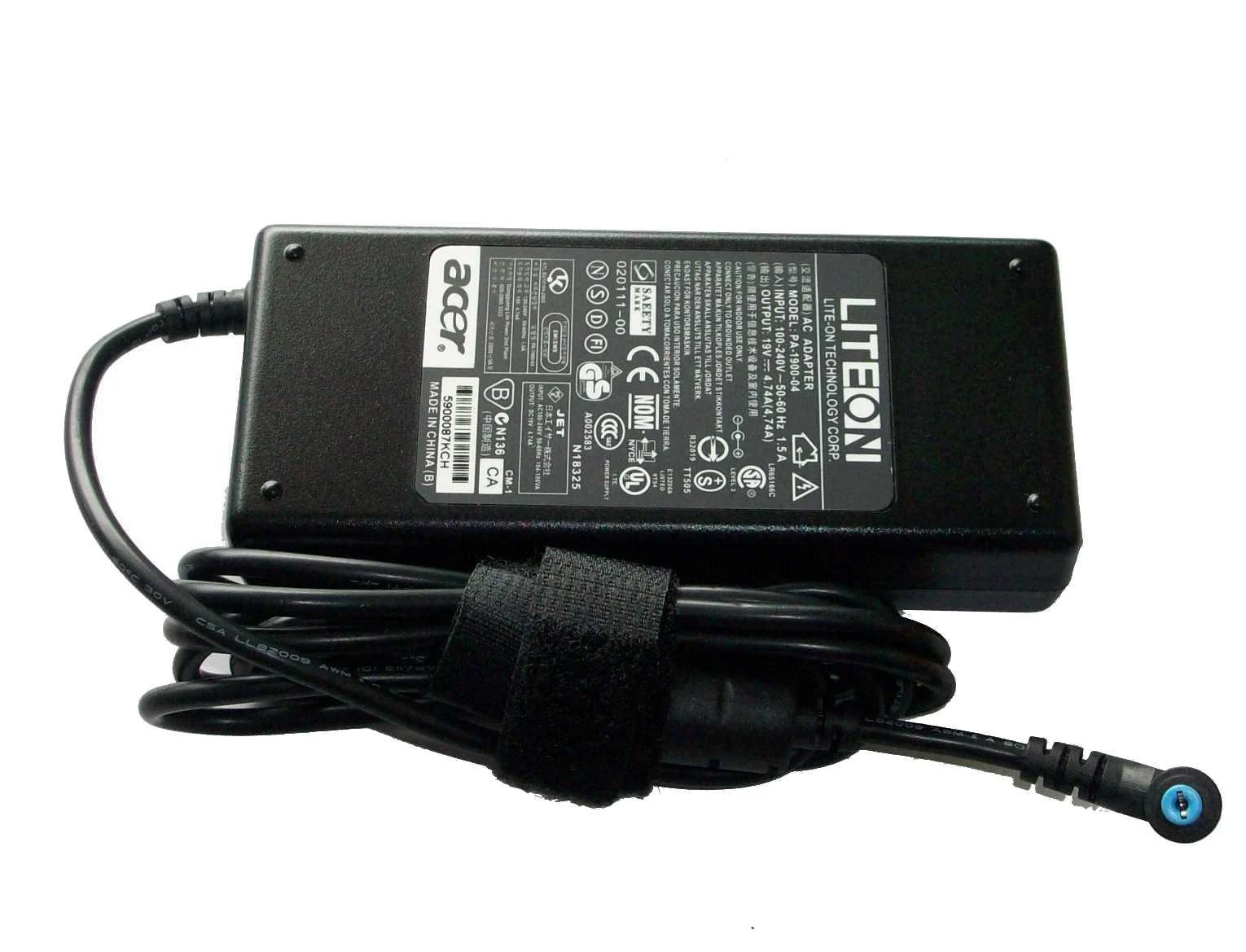 Ảnh tin Sạc laptop Acer – eMachines 19V-4.74A – ZIN