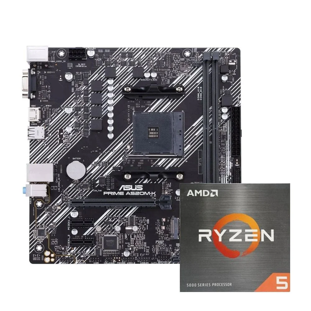 Ảnh tin COMBO AMD Ryzen 5 5600GT - ASUS A520M-K PRIME
