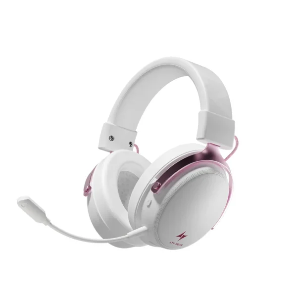 Ảnh tin Tai Nghe Gaming Không Dây ATK Neptune N9 Ultra | 4 Mode, White Pink