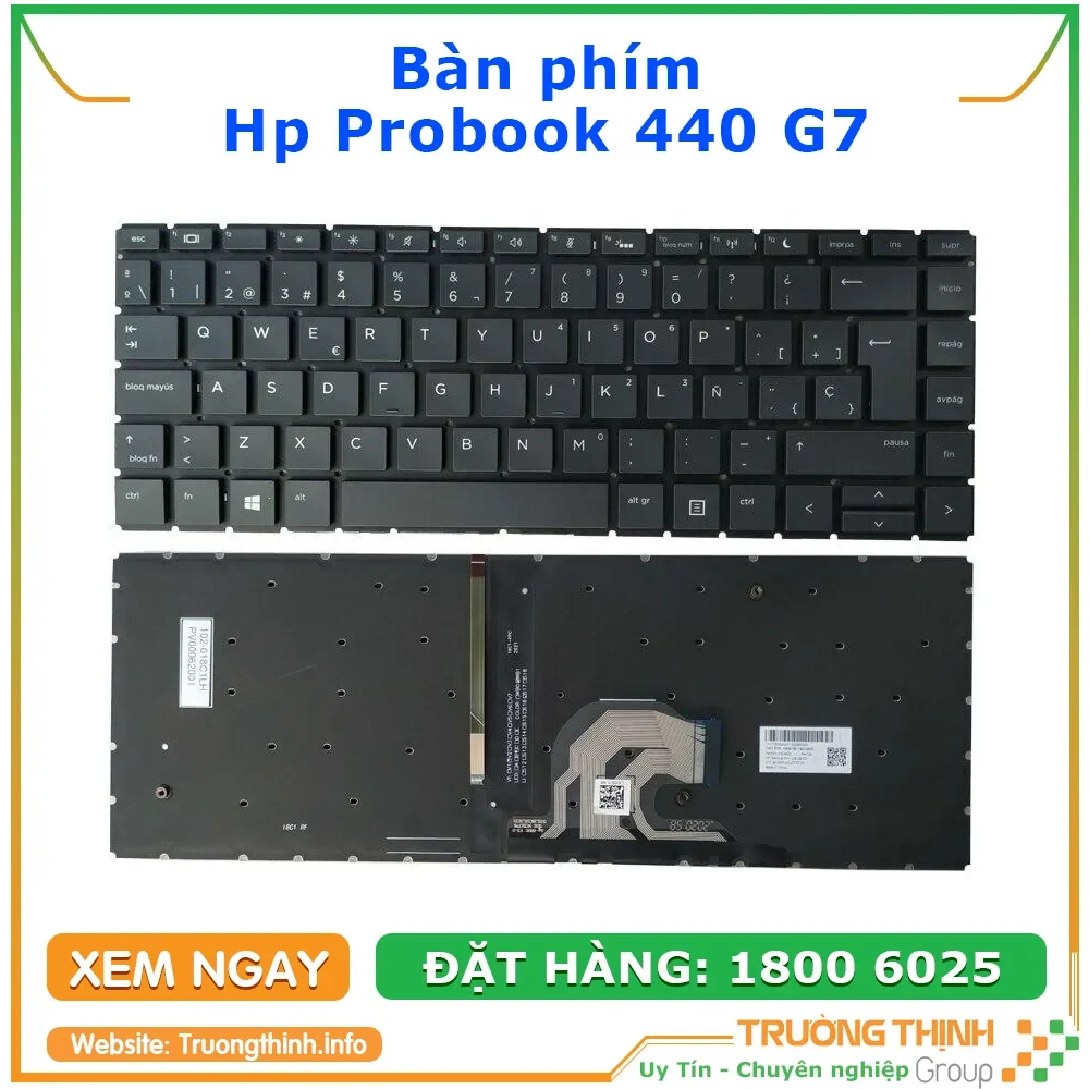 Ảnh tin Bàn Phím Laptop Hp Probook 440 G7